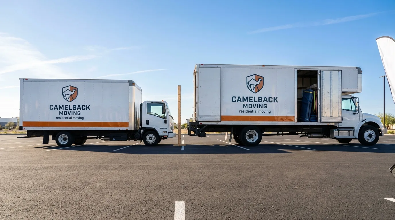 Moving truck size capacity guide in Napanoch